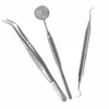 Diagnostic Instruments Double Ended Explorer Hollow Handle Mirror
