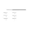 Beales Instruments 165mm Long Satin Finish