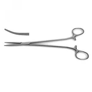 Bengola Forceps Curved Cross Serrated Jaws