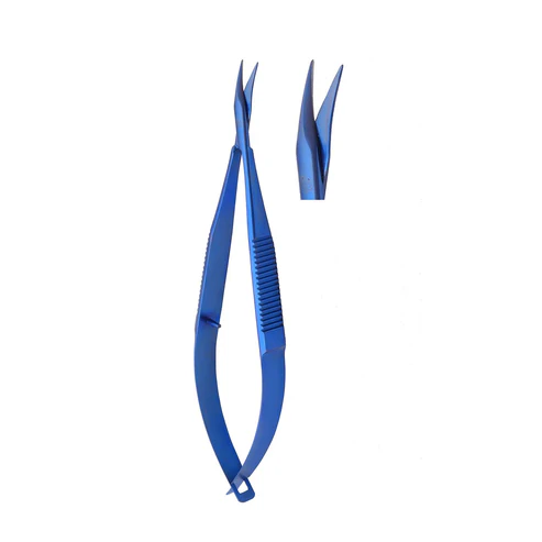 microsurgery-titanium-scissors-ophthalmology-surgical-instruments_ Micro Surgery Titanium Scissors 16cm Curved
