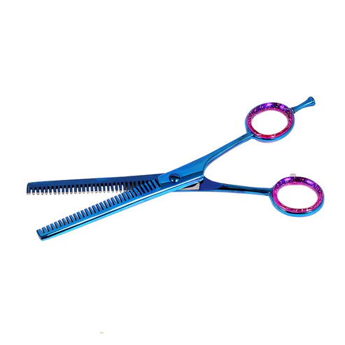 blue-coated-thinning-scissors-veterinary-surgical-instruments-2