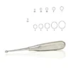 Spratt Brun Mastoid Curettes 6 1/2" Oval Cups