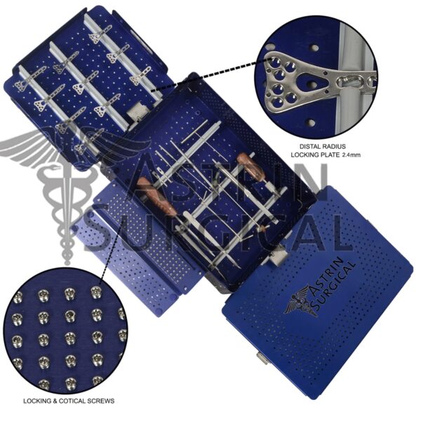Distal Radius System 2.4mm Complete Surgical Set