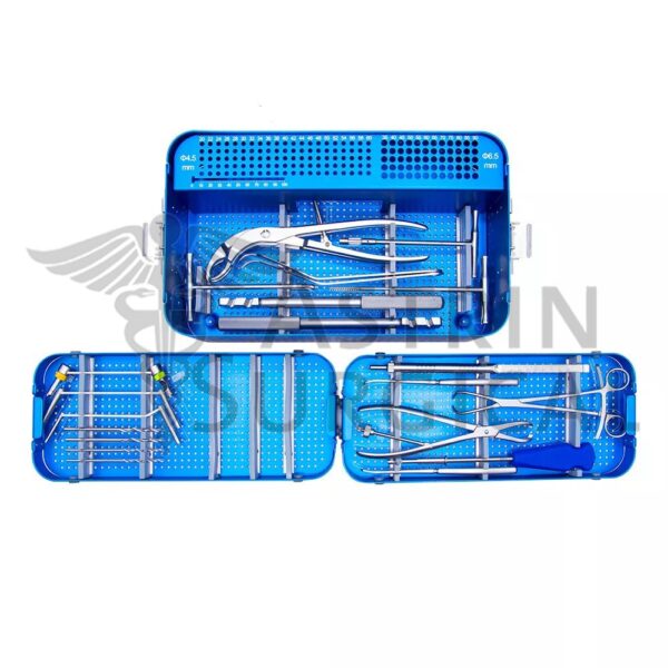 Large Fragment Instrument Complete Set used in orthopedic surgery