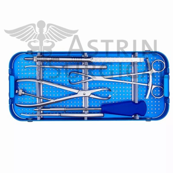large fragment instrument set locking plates for veterinary orthopedic surgery