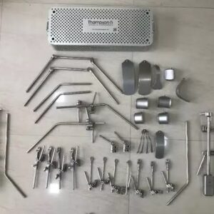 Thompson Retractor Complete Set Surgical Instrument Set With Sterilization Box