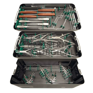 Lumbar Spine Surgery Set with Sterilize Box Orthopedic Instruments